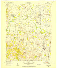 Sonora Kentucky Historical topographic map, 1:24000 scale, 7.5 X 7.5 Minute, Year 1949
