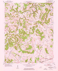 South Union Kentucky Historical topographic map, 1:24000 scale, 7.5 X 7.5 Minute, Year 1951