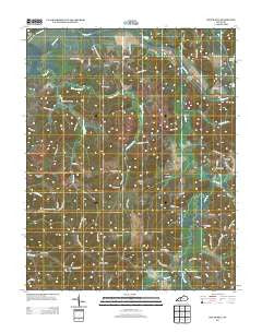 South Hill Kentucky Historical topographic map, 1:24000 scale, 7.5 X 7.5 Minute, Year 2013