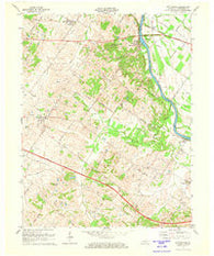 Spottsville Kentucky Historical topographic map, 1:24000 scale, 7.5 X 7.5 Minute, Year 1971