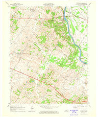Spottsville Kentucky Historical topographic map, 1:24000 scale, 7.5 X 7.5 Minute, Year 1971