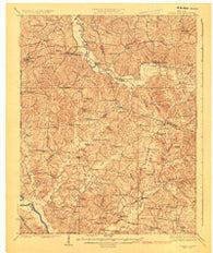 Spring Lick Kentucky Historical topographic map, 1:62500 scale, 15 X 15 Minute, Year 1925