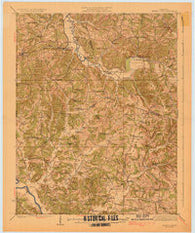 Spring Lick Kentucky Historical topographic map, 1:62500 scale, 15 X 15 Minute, Year 1925