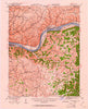 Springdale Kentucky Historical topographic map, 1:62500 scale, 15 X 15 Minute, Year 1929
