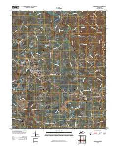 Springfield Kentucky Historical topographic map, 1:24000 scale, 7.5 X 7.5 Minute, Year 2010