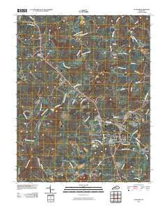 Stanford Kentucky Historical topographic map, 1:24000 scale, 7.5 X 7.5 Minute, Year 2010