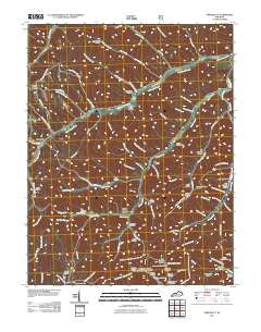 Stricklett Kentucky Historical topographic map, 1:24000 scale, 7.5 X 7.5 Minute, Year 2011