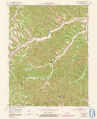 Stricklett Kentucky Historical topographic map, 1:24000 scale, 7.5 X 7.5 Minute, Year 1951