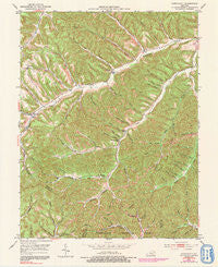 Stricklett Kentucky Historical topographic map, 1:24000 scale, 7.5 X 7.5 Minute, Year 1951