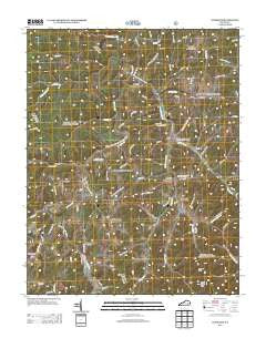 Sturgeon Kentucky Historical topographic map, 1:24000 scale, 7.5 X 7.5 Minute, Year 2013
