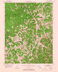 Sturgeon Kentucky Historical topographic map, 1:24000 scale, 7.5 X 7.5 Minute, Year 1953