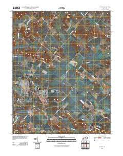Sturgis Kentucky Historical topographic map, 1:24000 scale, 7.5 X 7.5 Minute, Year 2010