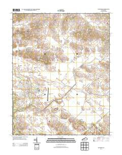 Sturgis Kentucky Historical topographic map, 1:24000 scale, 7.5 X 7.5 Minute, Year 2013