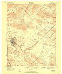 Sturgis Kentucky Historical topographic map, 1:24000 scale, 7.5 X 7.5 Minute, Year 1951