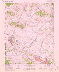 Sturgis Kentucky Historical topographic map, 1:24000 scale, 7.5 X 7.5 Minute, Year 1969