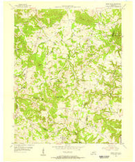 Sugar Grove Kentucky Historical topographic map, 1:24000 scale, 7.5 X 7.5 Minute, Year 1954