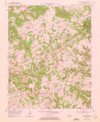 Sugar Grove Kentucky Historical topographic map, 1:24000 scale, 7.5 X 7.5 Minute, Year 1954