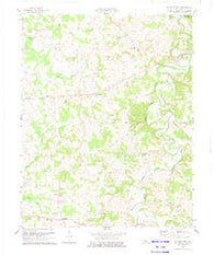 Sulphur Well Kentucky Historical topographic map, 1:24000 scale, 7.5 X 7.5 Minute, Year 1973