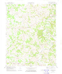Sulphur Well Kentucky Historical topographic map, 1:24000 scale, 7.5 X 7.5 Minute, Year 1973