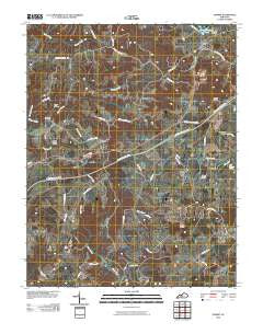 Summit Kentucky Historical topographic map, 1:24000 scale, 7.5 X 7.5 Minute, Year 2010