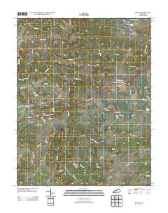 Summit Kentucky Historical topographic map, 1:24000 scale, 7.5 X 7.5 Minute, Year 2013