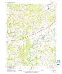 Summit Kentucky Historical topographic map, 1:24000 scale, 7.5 X 7.5 Minute, Year 1991