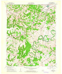 Summit Kentucky Historical topographic map, 1:24000 scale, 7.5 X 7.5 Minute, Year 1960