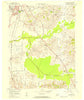 Sutherland Kentucky Historical topographic map, 1:24000 scale, 7.5 X 7.5 Minute, Year 1956
