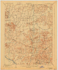 Sutherland Kentucky Historical topographic map, 1:62500 scale, 15 X 15 Minute, Year 1906
