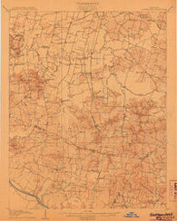 Sutherland Kentucky Historical topographic map, 1:62500 scale, 15 X 15 Minute, Year 1906