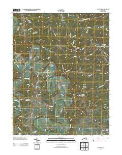 Switzer Kentucky Historical topographic map, 1:24000 scale, 7.5 X 7.5 Minute, Year 2013