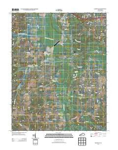 Symsonia Kentucky Historical topographic map, 1:24000 scale, 7.5 X 7.5 Minute, Year 2013