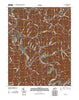 Tallega Kentucky Historical topographic map, 1:24000 scale, 7.5 X 7.5 Minute, Year 2010