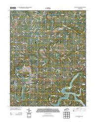 Taylorsville Kentucky Historical topographic map, 1:24000 scale, 7.5 X 7.5 Minute, Year 2013