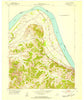 Tell City Indiana Historical topographic map, 1:24000 scale, 7.5 X 7.5 Minute, Year 1953