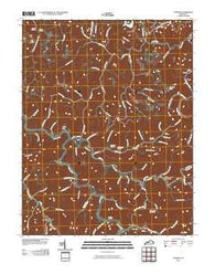 Thomas Kentucky Historical topographic map, 1:24000 scale, 7.5 X 7.5 Minute, Year 2010