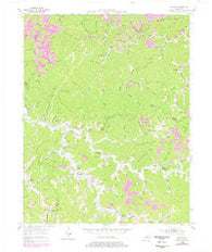 Thomas Kentucky Historical topographic map, 1:24000 scale, 7.5 X 7.5 Minute, Year 1954
