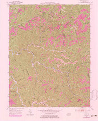 Tiptop Kentucky Historical topographic map, 1:24000 scale, 7.5 X 7.5 Minute, Year 1951
