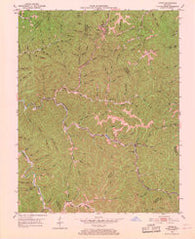 Tiptop Kentucky Historical topographic map, 1:24000 scale, 7.5 X 7.5 Minute, Year 1951