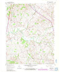 Tonieville Kentucky Historical topographic map, 1:24000 scale, 7.5 X 7.5 Minute, Year 1960