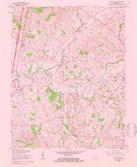 Tonieville Kentucky Historical topographic map, 1:24000 scale, 7.5 X 7.5 Minute, Year 1979