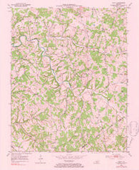 Tracy Kentucky Historical topographic map, 1:24000 scale, 7.5 X 7.5 Minute, Year 1979