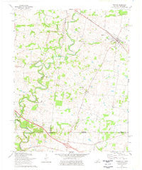 Trenton Kentucky Historical topographic map, 1:24000 scale, 7.5 X 7.5 Minute, Year 1974