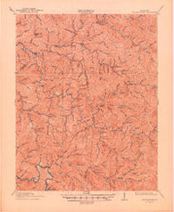 Troublesome Kentucky Historical topographic map, 1:62500 scale, 15 X 15 Minute, Year 1914