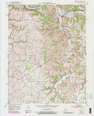 Union City Kentucky Historical topographic map, 1:24000 scale, 7.5 X 7.5 Minute, Year 1952