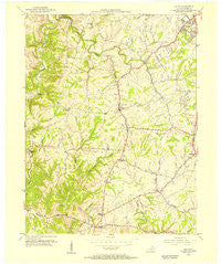 Union Kentucky Historical topographic map, 1:24000 scale, 7.5 X 7.5 Minute, Year 1955