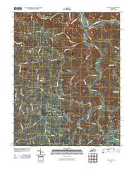 Union City Kentucky Historical topographic map, 1:24000 scale, 7.5 X 7.5 Minute, Year 2010