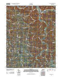 Union City Kentucky Historical topographic map, 1:24000 scale, 7.5 X 7.5 Minute, Year 2010