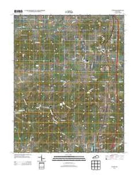 Upton Kentucky Historical topographic map, 1:24000 scale, 7.5 X 7.5 Minute, Year 2013