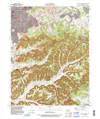 Valley Station Kentucky Historical topographic map, 1:24000 scale, 7.5 X 7.5 Minute, Year 1993